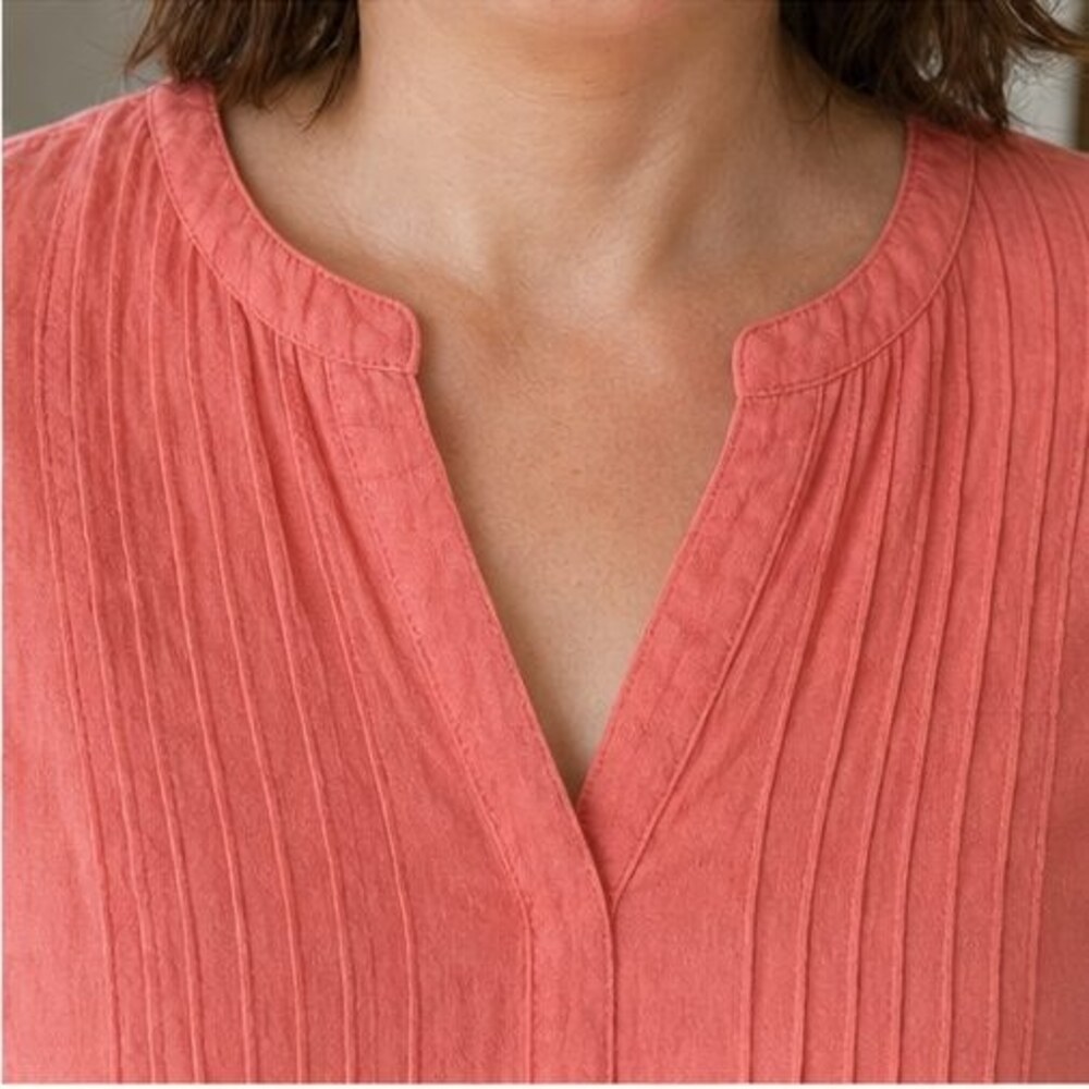Blush Ruffle Blouse - Picture 4 of 6